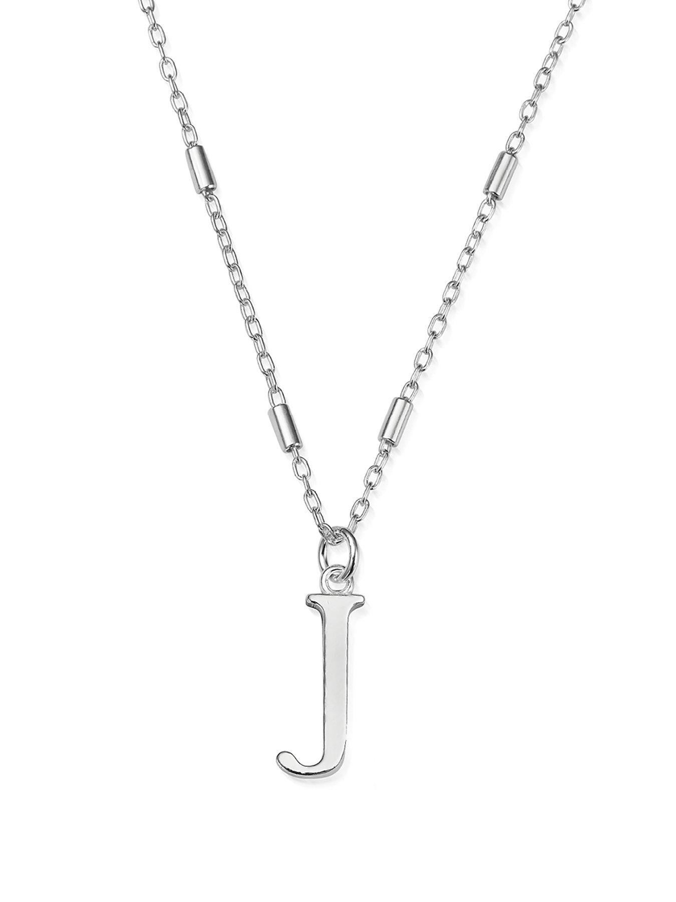 ChloBo Iconic Initial Necklace - 925 Sterling Silver