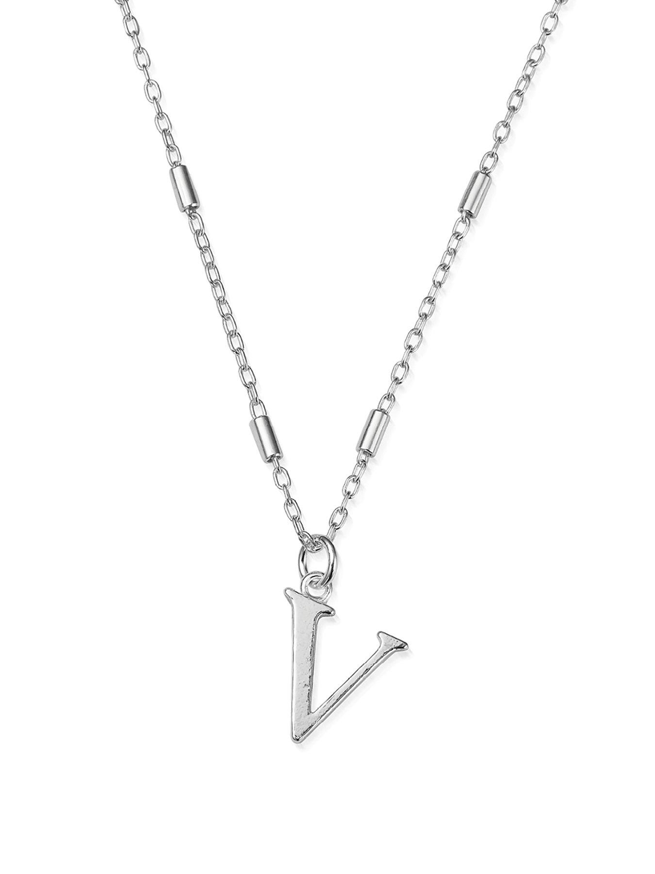 ChloBo Iconic Initial Necklace - 925 Sterling Silver