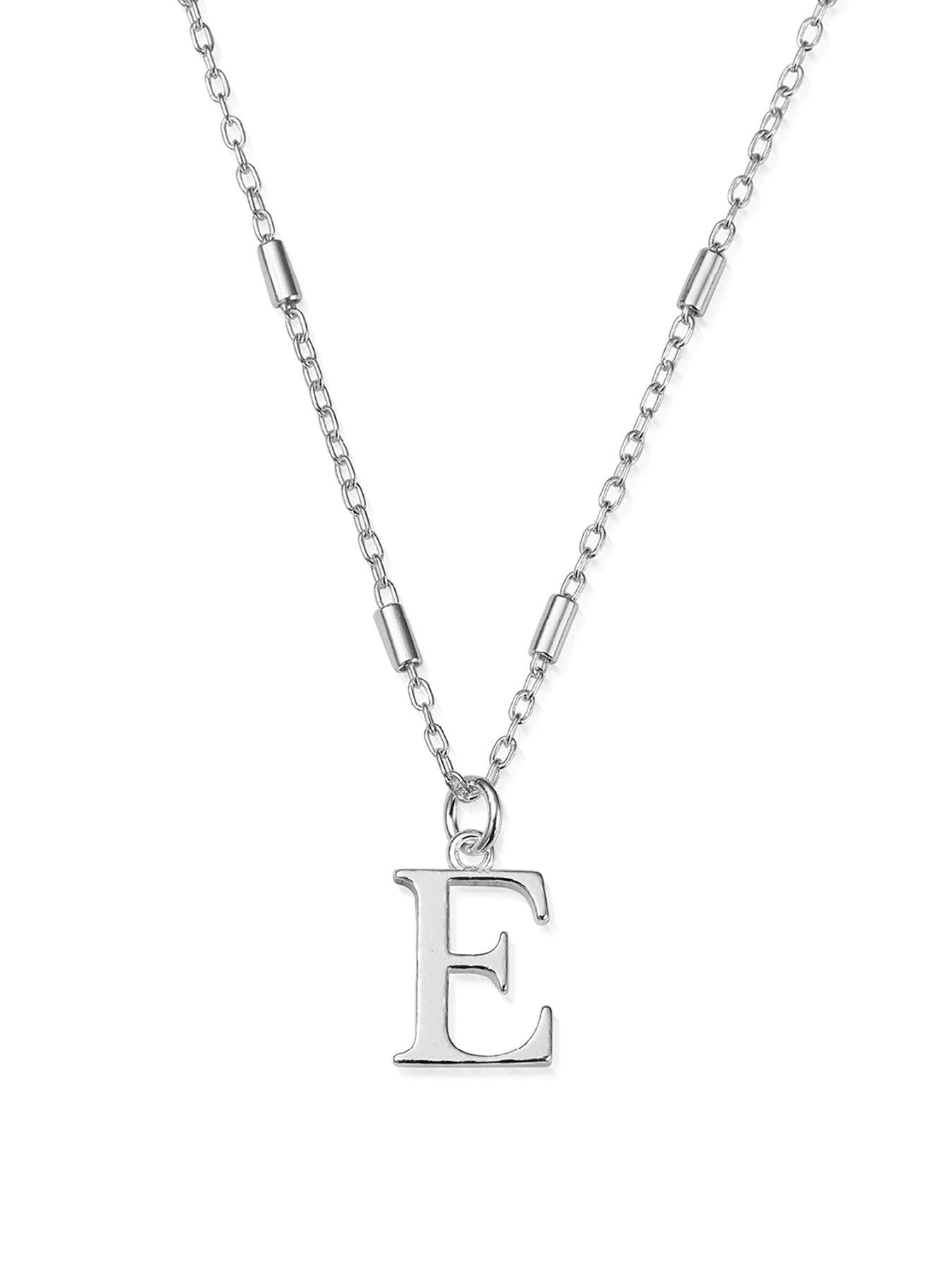 ChloBo Iconic Initial Necklace - 925 Sterling Silver