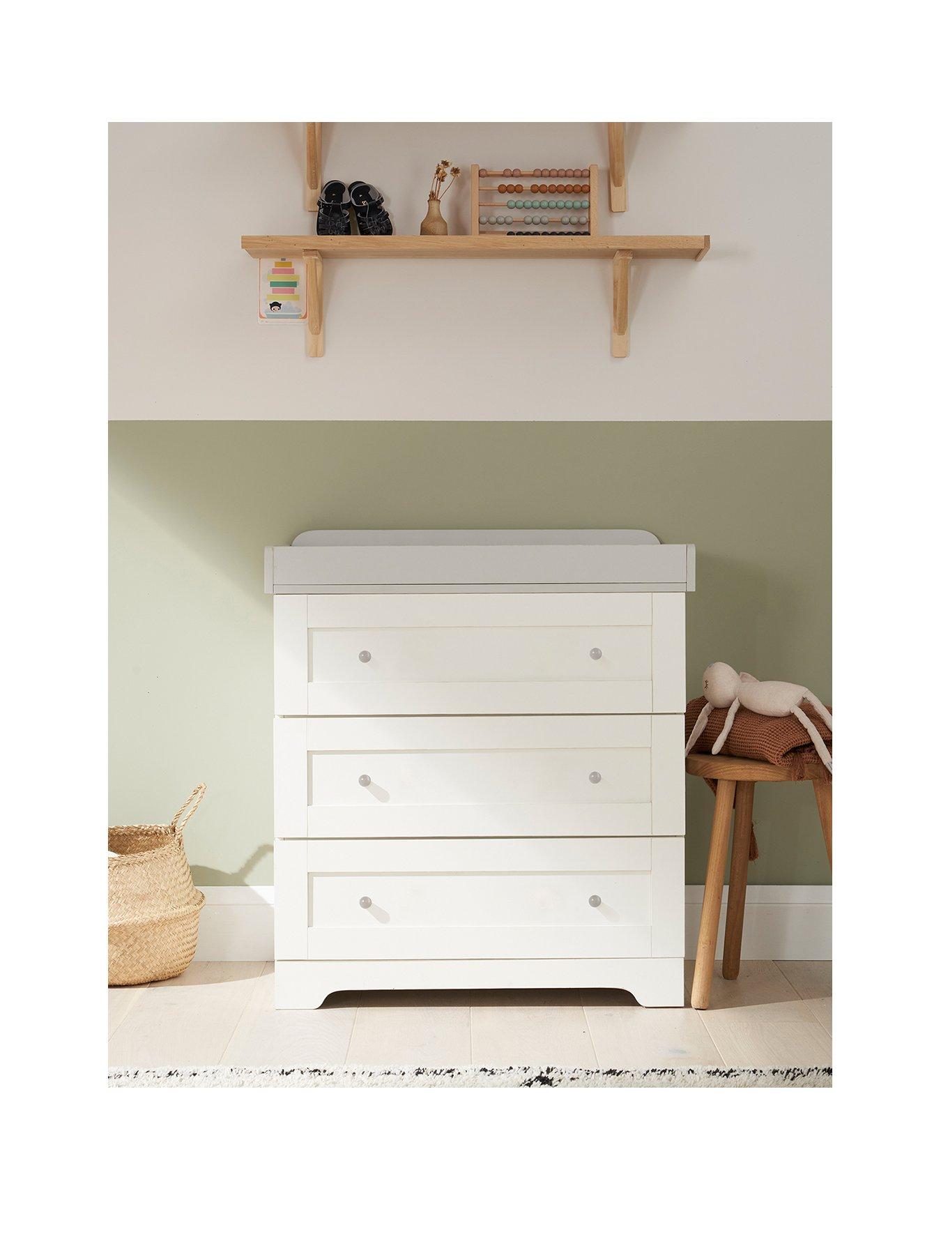 Image 2 of 5 of Tutti Bambini Rio Chest Changer - White/Dove Grey