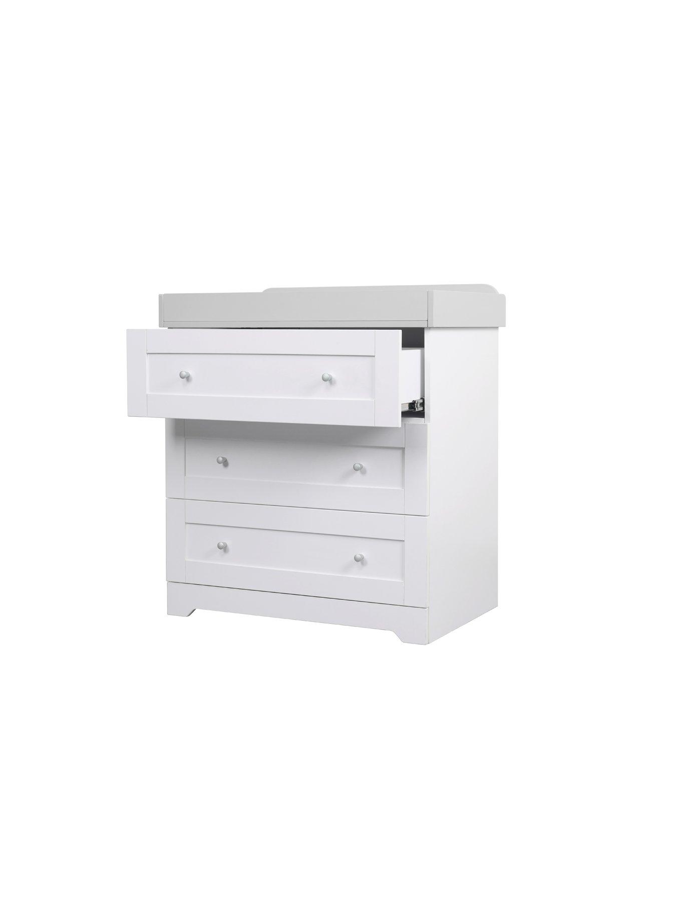 Image 4 of 5 of Tutti Bambini Rio Chest Changer - White/Dove Grey