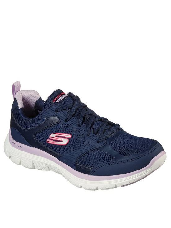 front image of skechers-flex-appeal-40-trainers