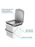  image of minky-food-waste-caddy-white