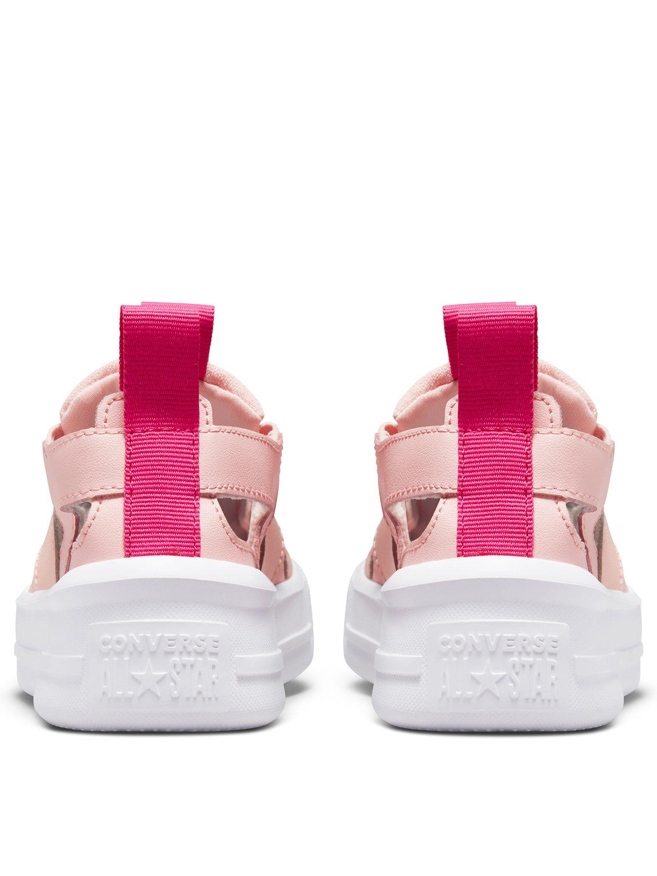 Converse sandals pink online