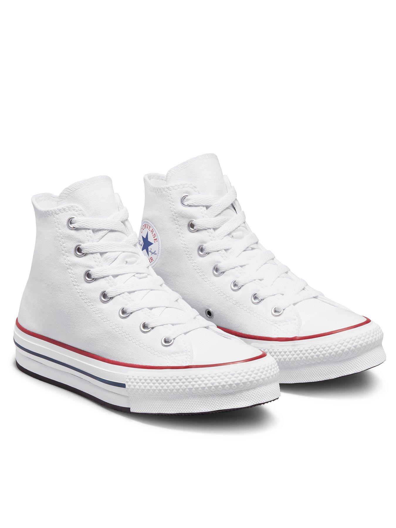 Girls white 2025 high tops