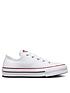  image of converse-chuck-taylor-all-star-ox-junior-girls-eva-lift-canvas-platform-trainers--white