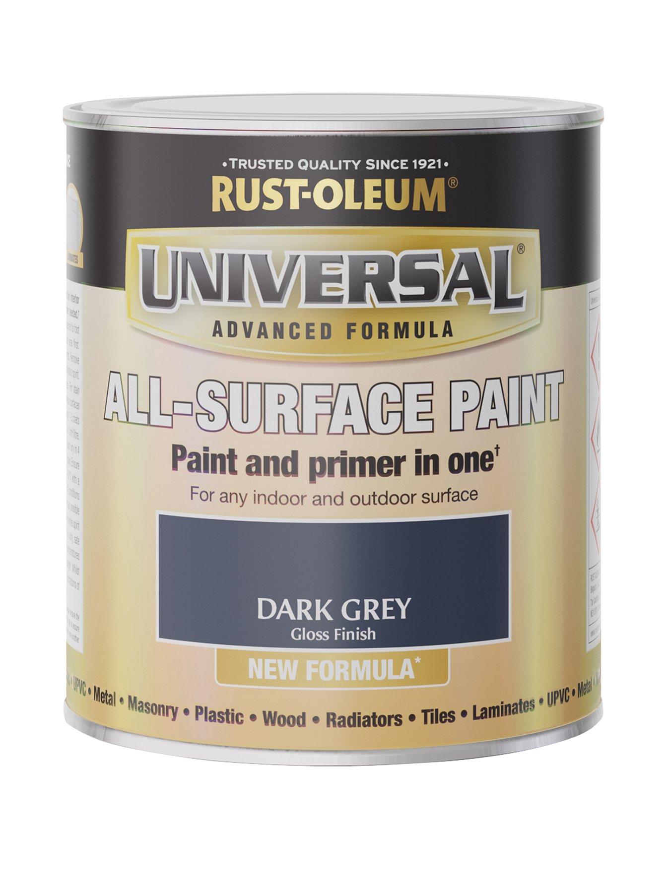 undefined Universal All-Surface Gloss Finish Paint – Dark Grey