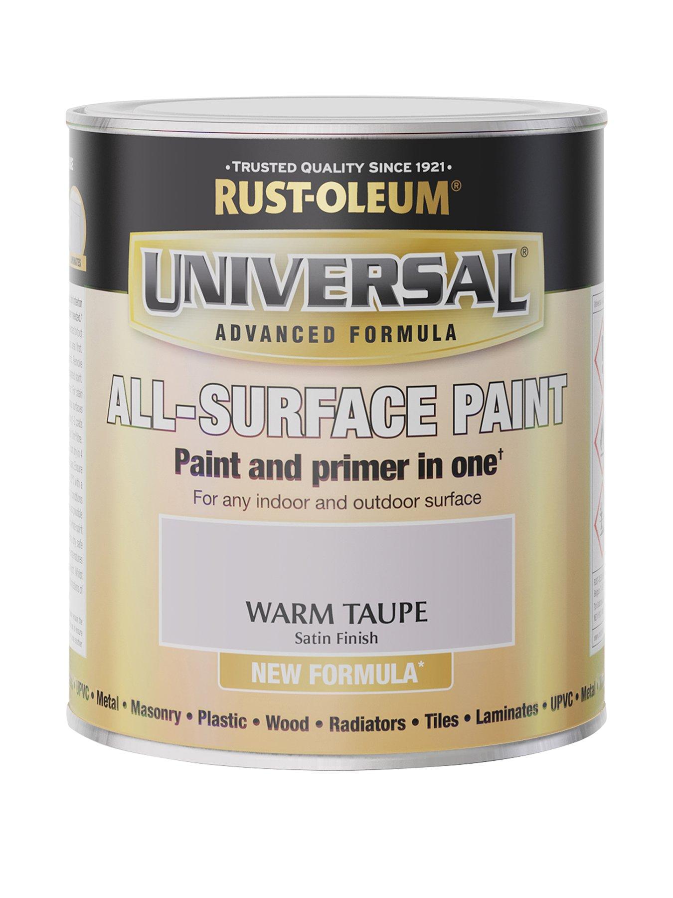 undefined Universal All-Surface Satin Finish Paint – Warm Taupe