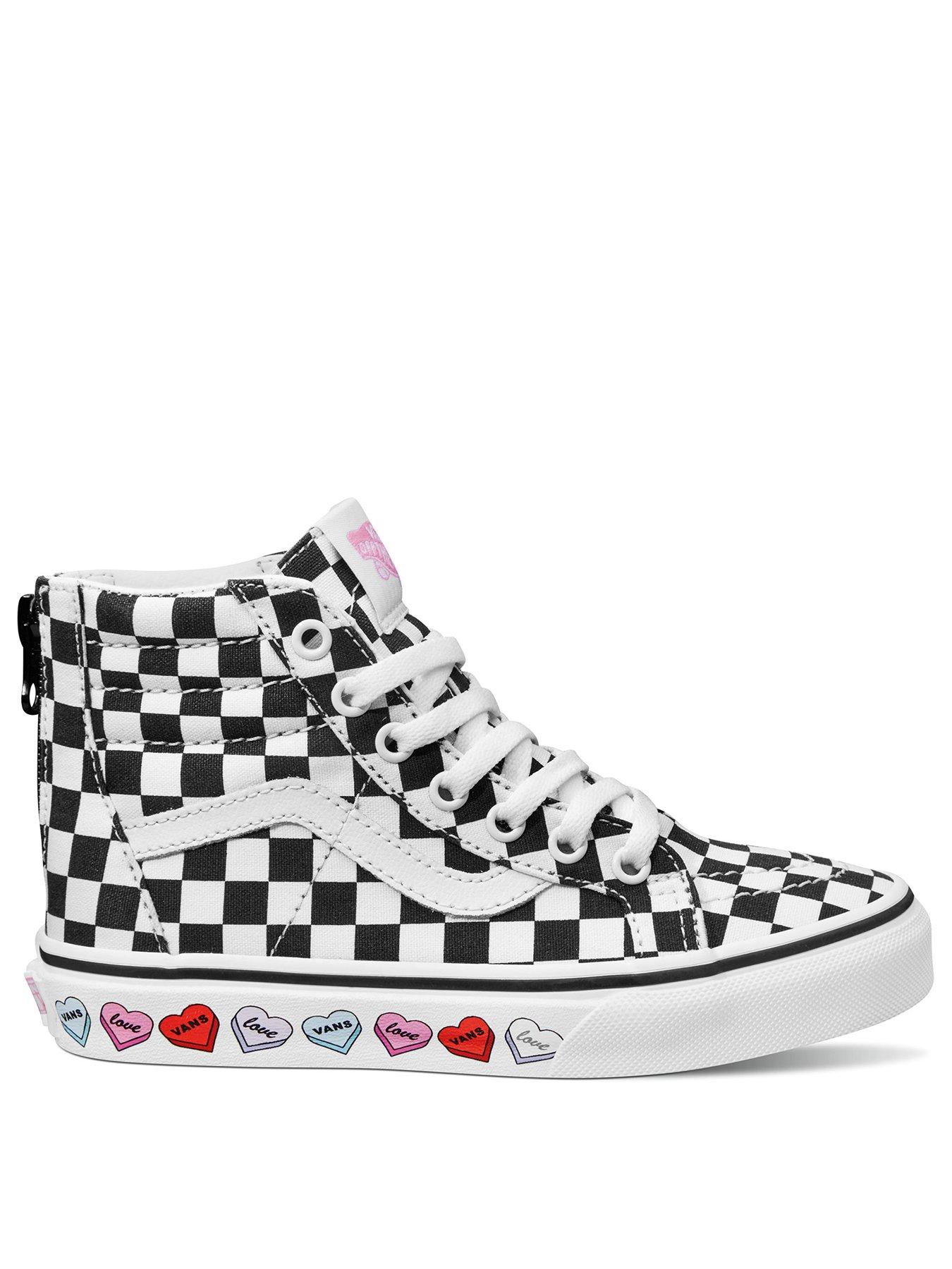 ladies hi top vans