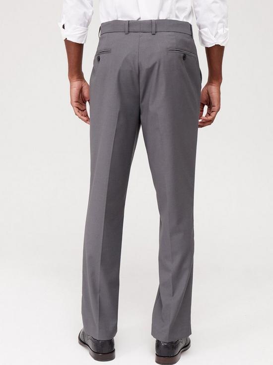 stillFront image of everyday-regular-fit-stretch-trouser-grey
