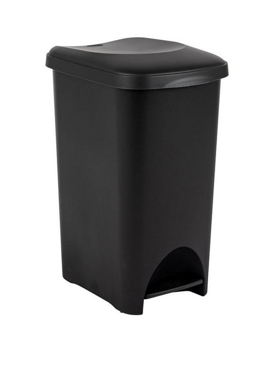front image of addis-100-recycled-plastic-family-pedal-bin