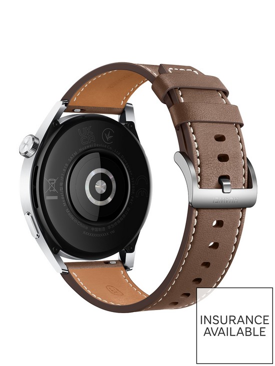 stillFront image of huawei-watch-gt3-46mm-brown