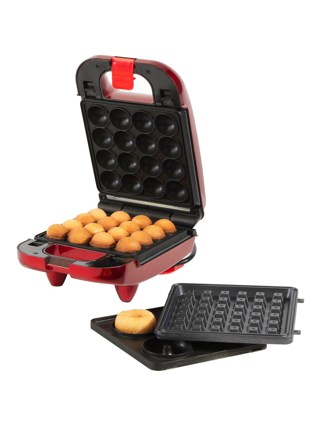 Giles & Posner 3in1 Mini Treat Maker (Doughnuts, Cake Pops and Waffles)