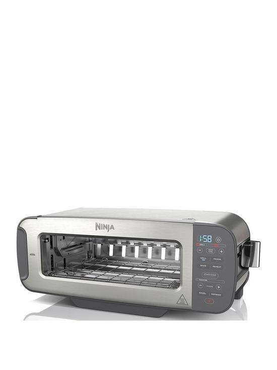 front image of ninja-foodi-3-in-1-toaster-grill-amp-panini-press-stainless-steel-st202uk