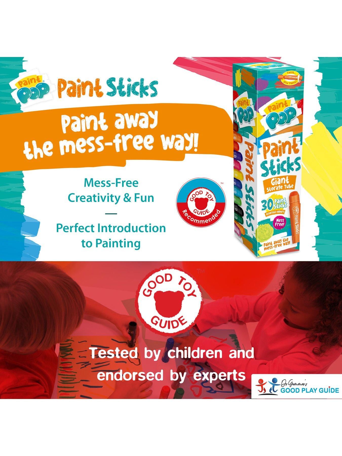  image of paint-pop-paint-pop-paint-sticks-jumbo-storage-tubenbspincludes-30-assorted-paint-sticks