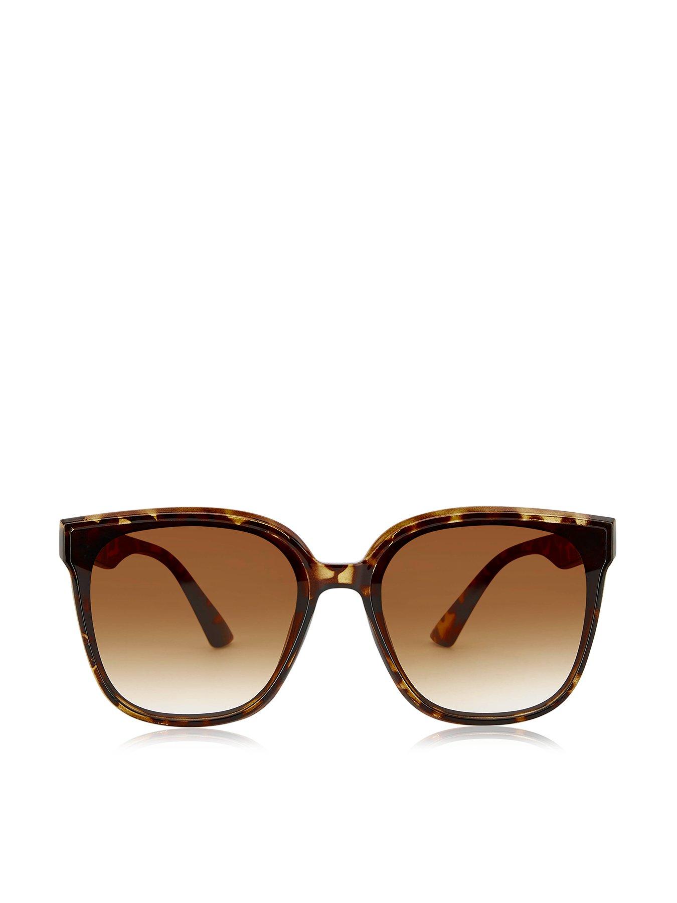 Katie Loxton Savannah Sunglasses  - Brown Tortoiseshell - 5.7cm X 14.9cm X 14.9cm