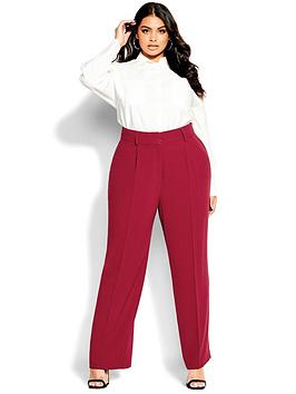 city-chic-magnetic-pant-sangria