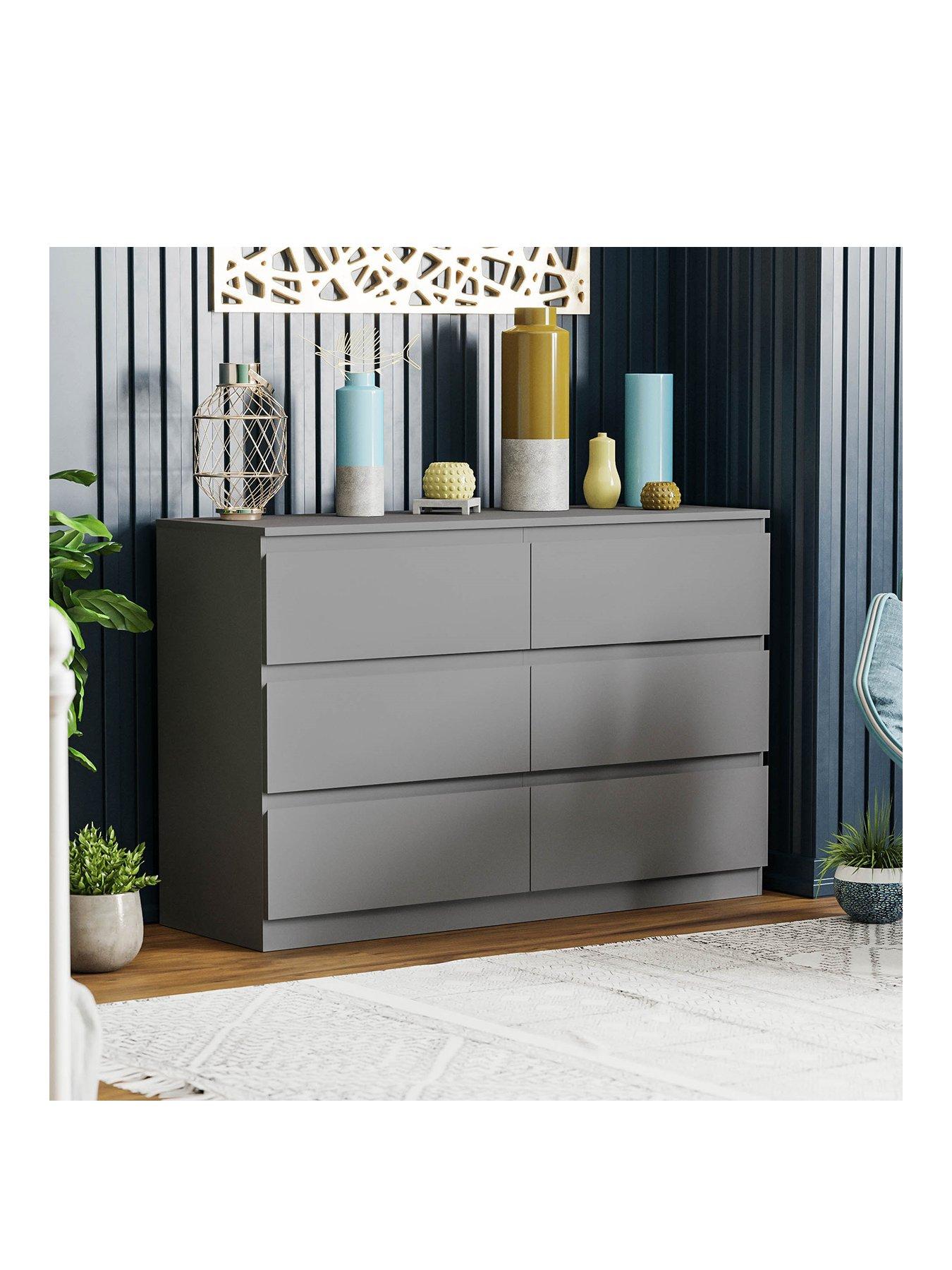 Vida Designs Denver 6 Drawer Chest