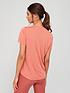  image of nike-the-one-dri-fit-t-shirt-dark-pink