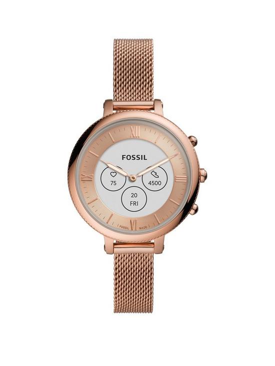 front image of fossil-monroe-hybrid-hr-womens-active-watch
