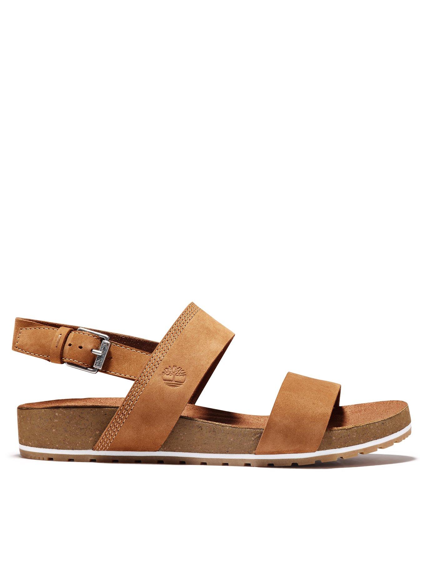 Timberland Malibu Waves Flat Sandals - Rust