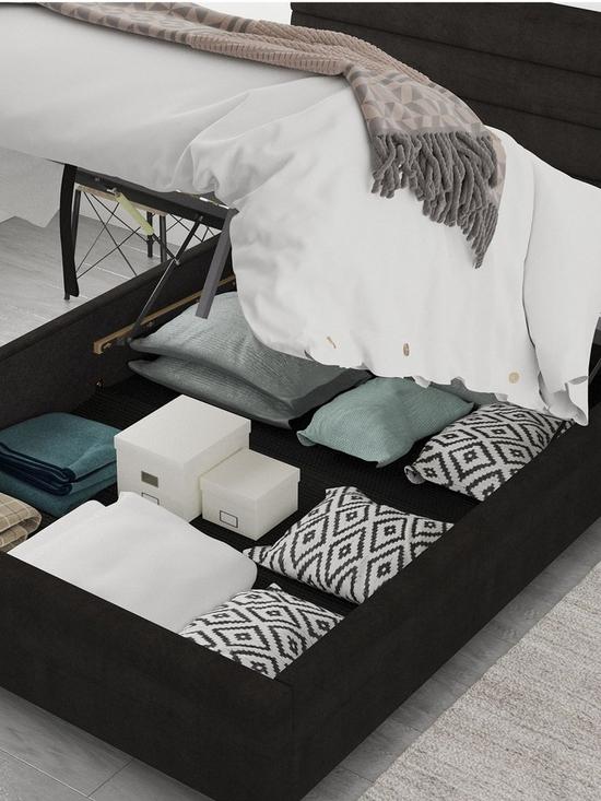 stillFront image of aspire-kelly-fabric-small-double-ottoman-storage-bed