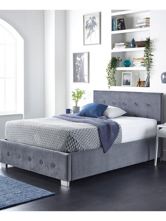 stillFront image of aspire-plush-velvet-side-opening-single-bed