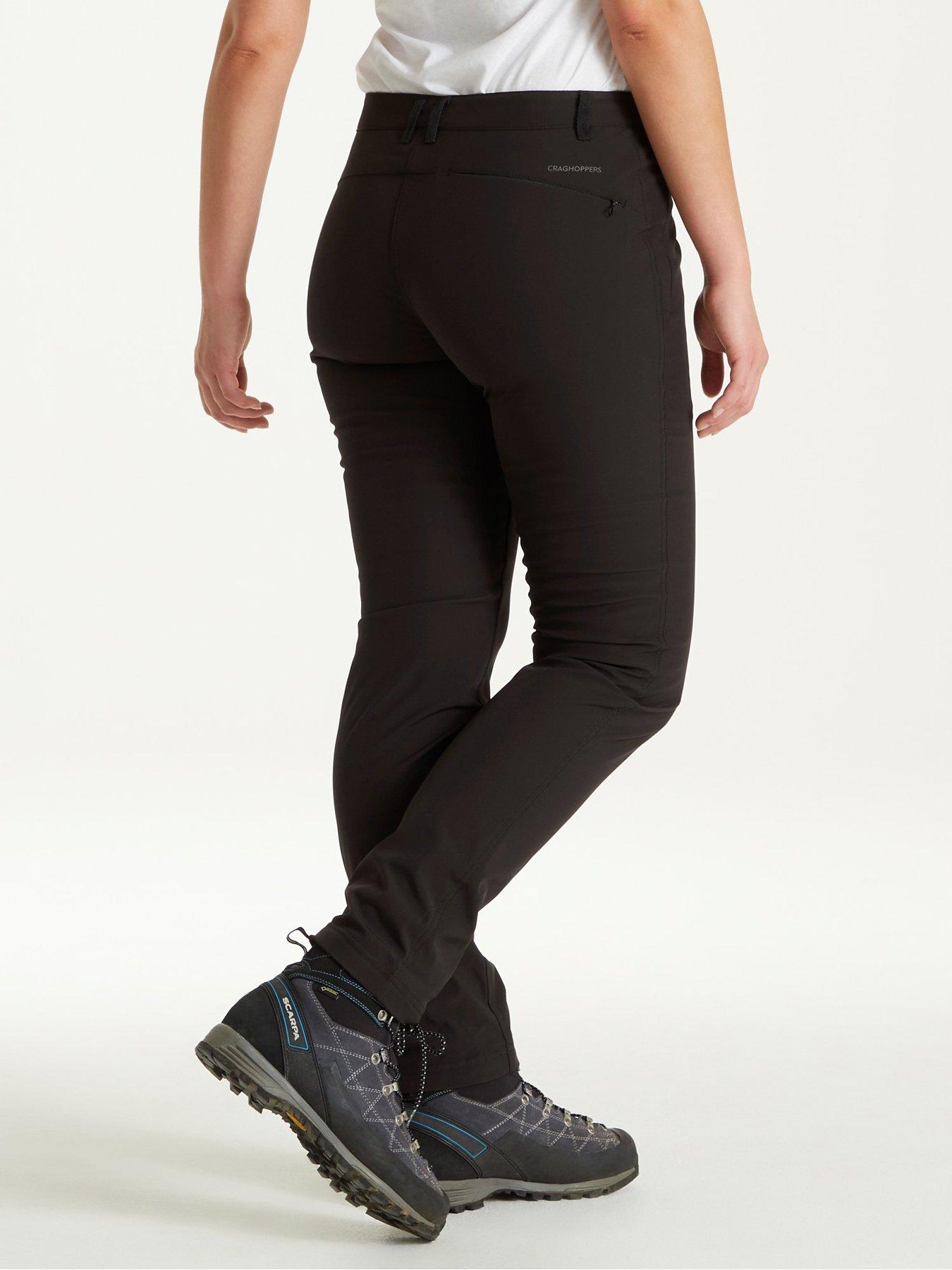  image of craghoppers-kiwi-pro-softshell-walking-trousers-black