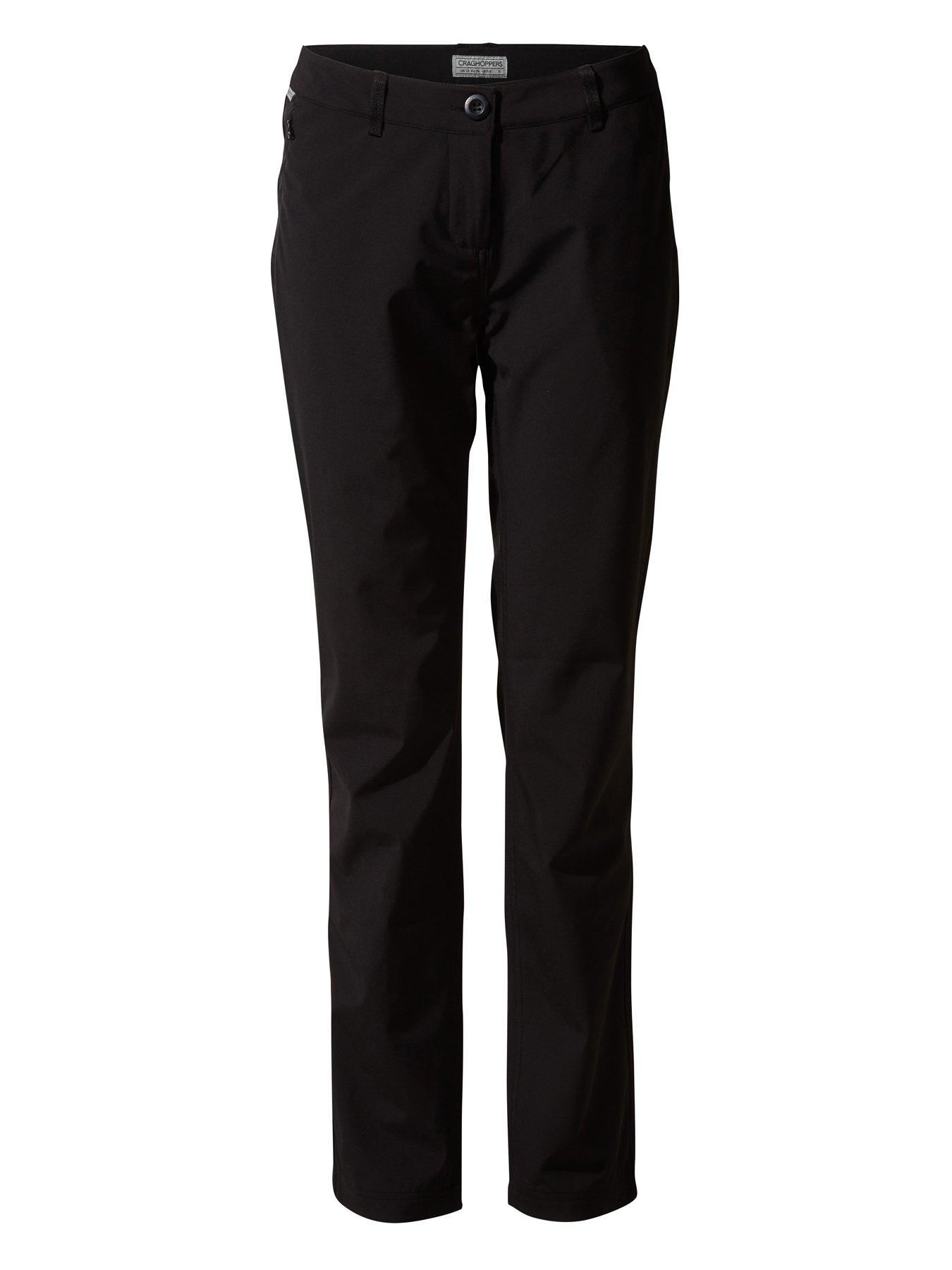  image of craghoppers-kiwi-pro-softshell-walking-trousers-black