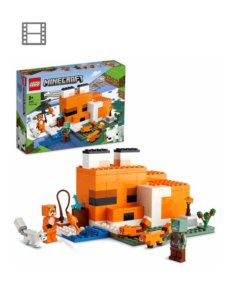 lego-minecraft-the-fox-lodge-building-toy-21178