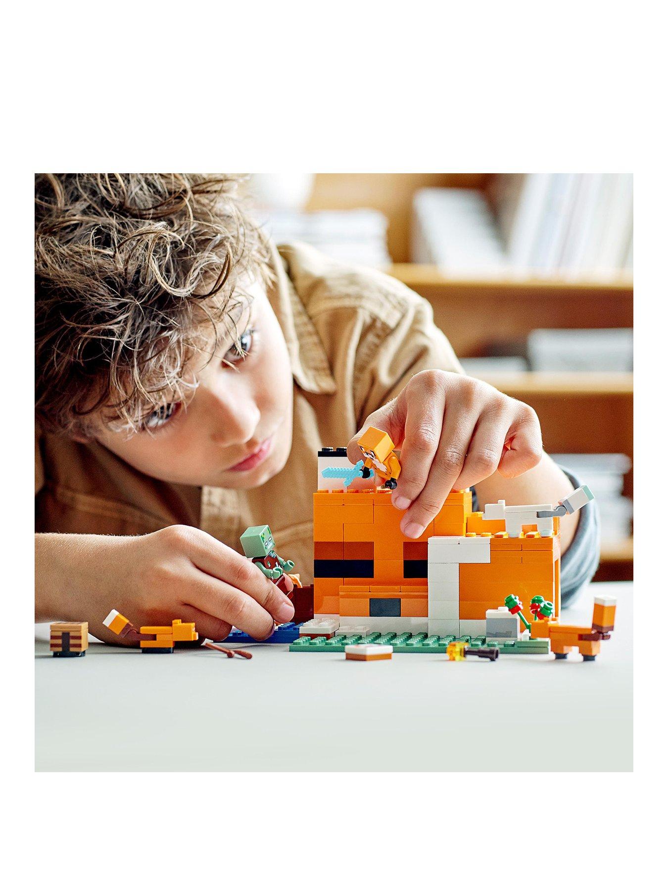 Image 2 of 8 of LEGO Minecraft The Fox Lodge Set 21178