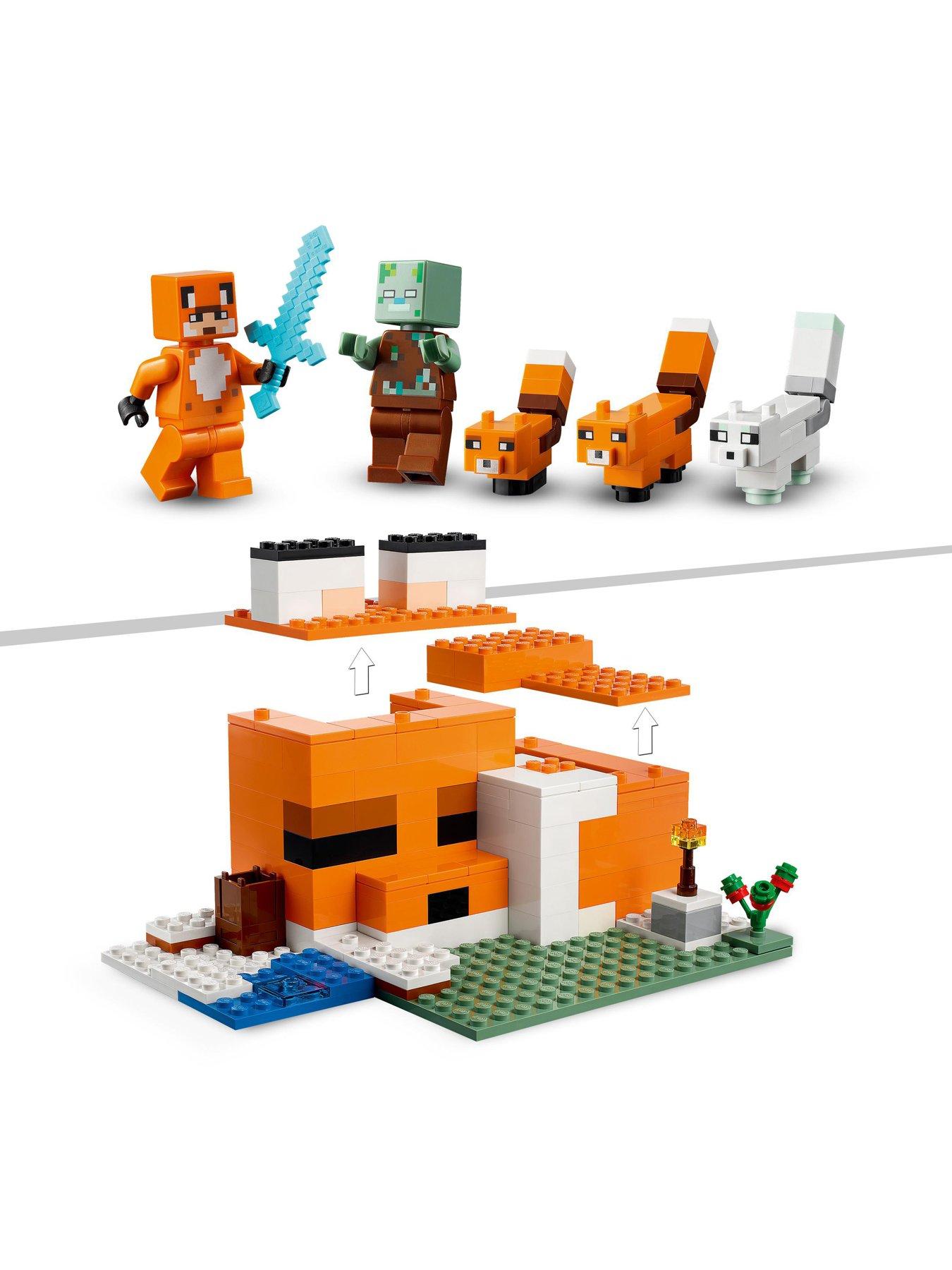 Image 4 of 8 of LEGO Minecraft The Fox Lodge Set 21178