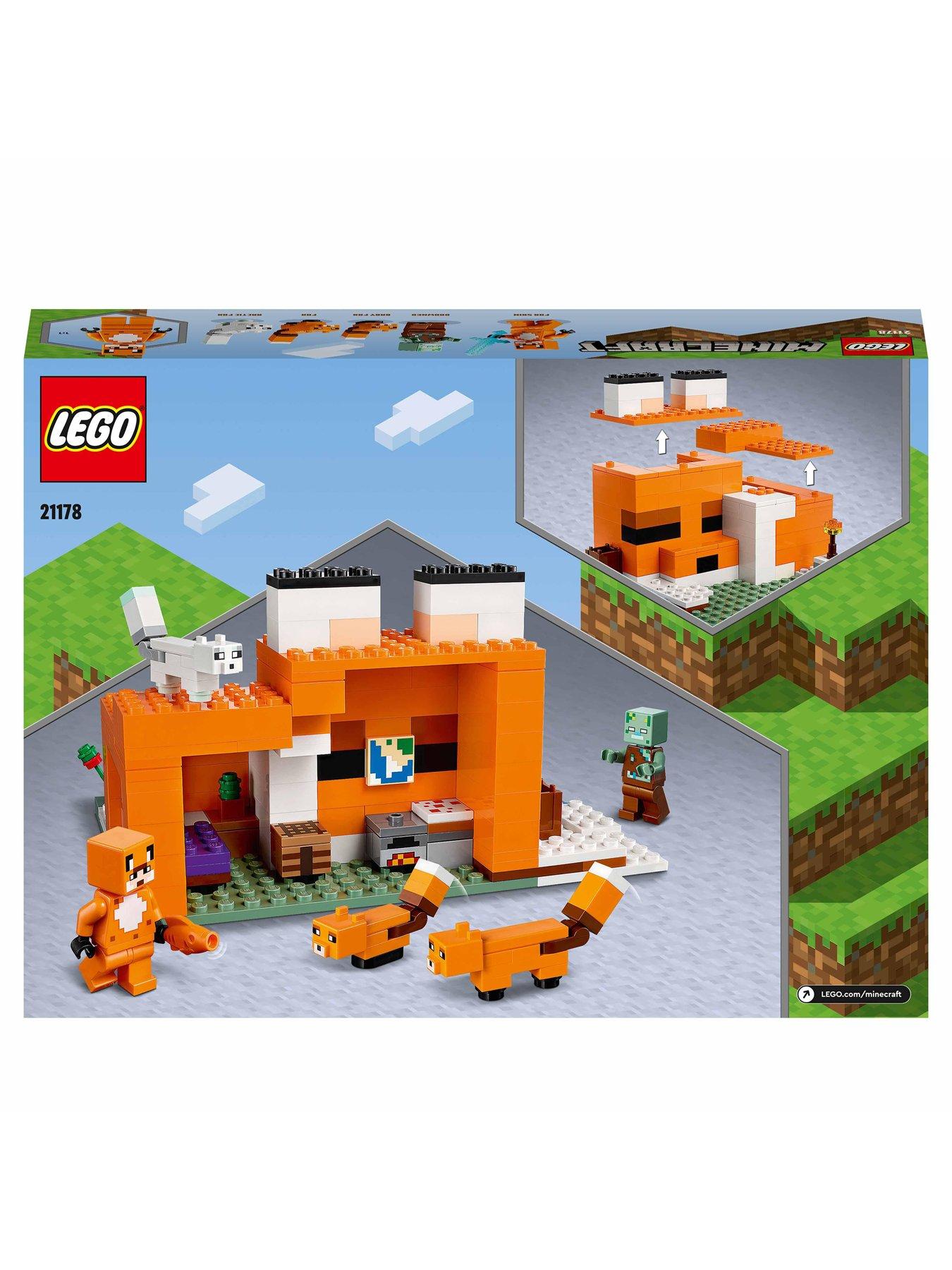 Image 7 of 8 of LEGO Minecraft The Fox Lodge Set 21178