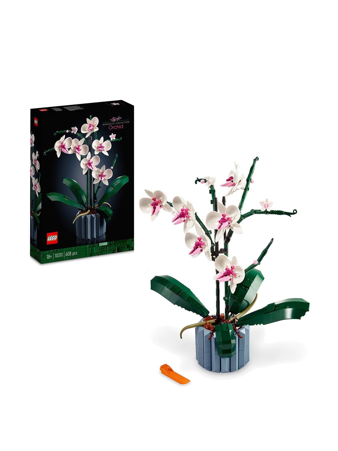 LEGO Orchid Plant & Flowers Set, Botanical Collection 10311