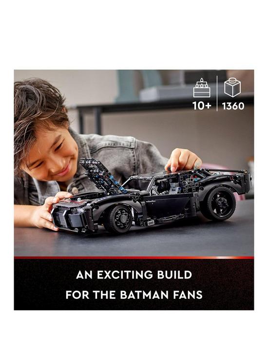stillFront image of lego-technic-the-batman-ndash-batmobile-car-toy-42127