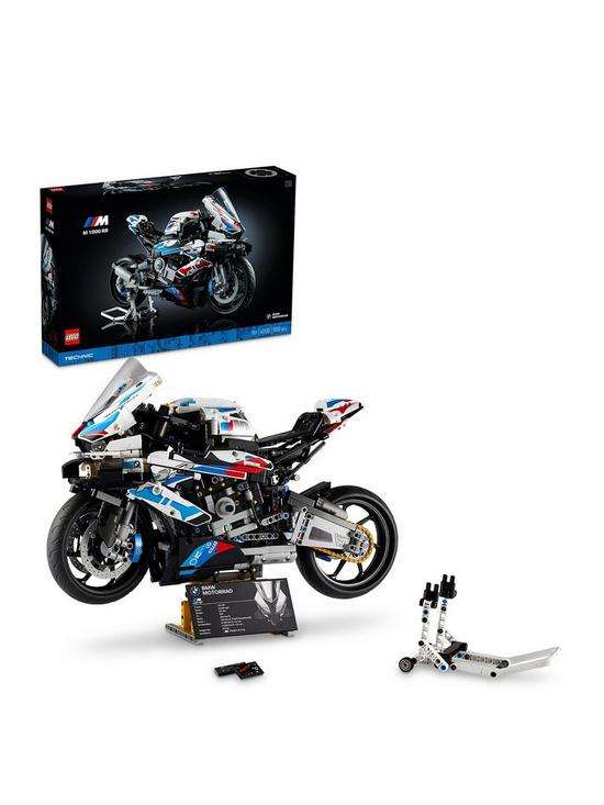 front image of lego-technic-bmw-m-1000-rr-42130