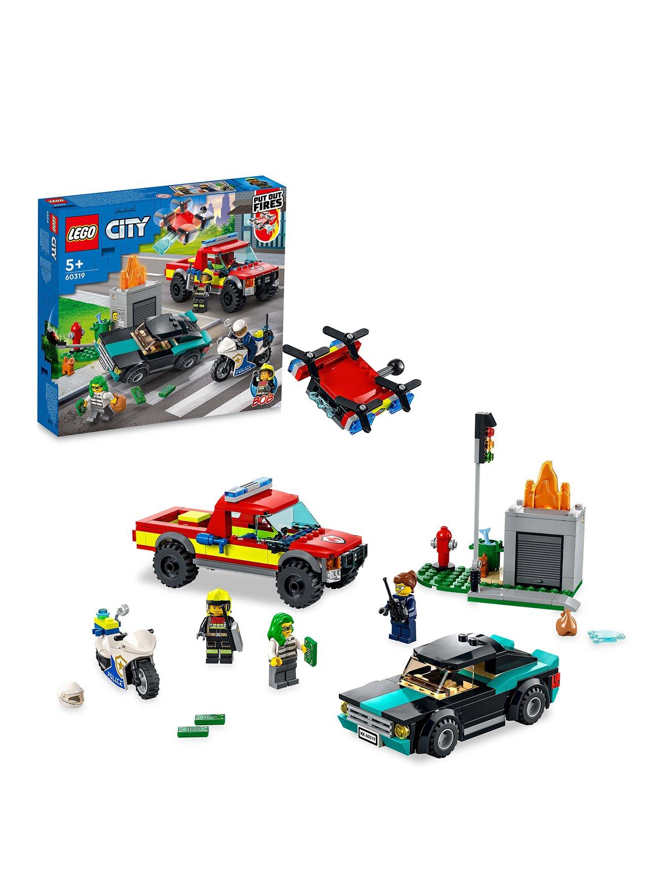 Details about   Lego ATV 3 Wheeler City Police Town Vehicle BLUE
