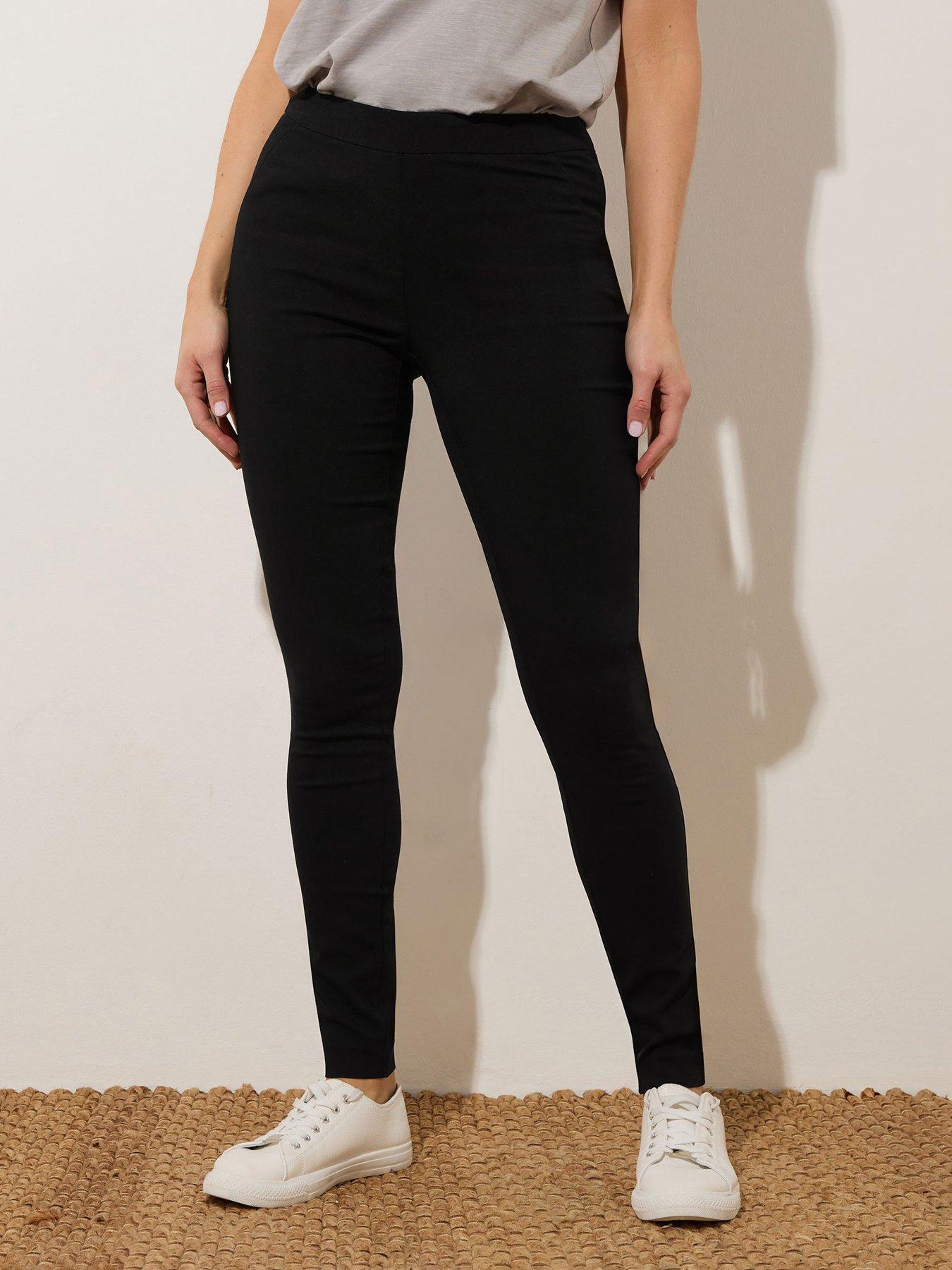 Long Tall Sally Bi-Stretch Skinny Trouser - Black