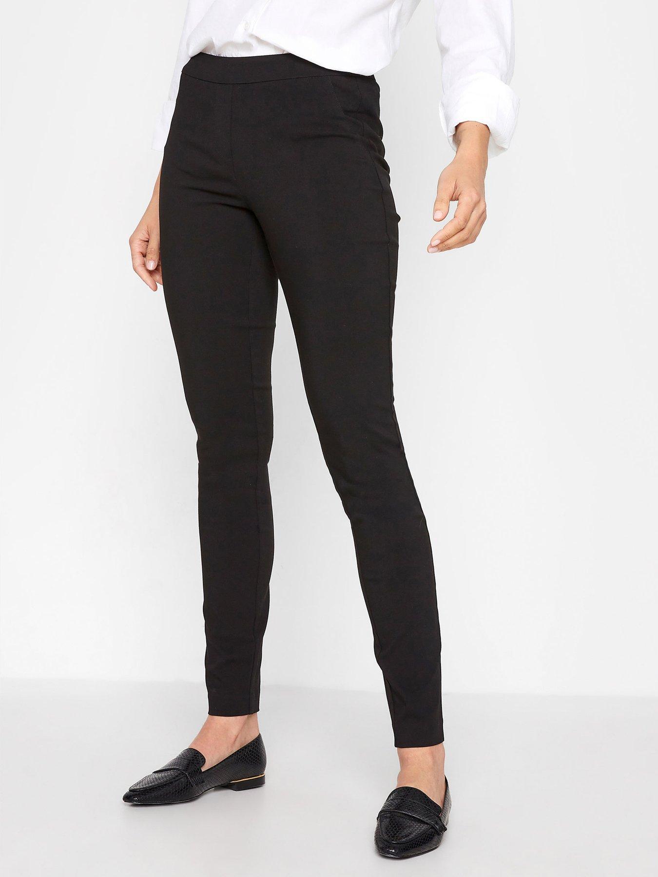 Image 1 of 2 of Long Tall Sally Bi-stretch Skinny Trouser - Black