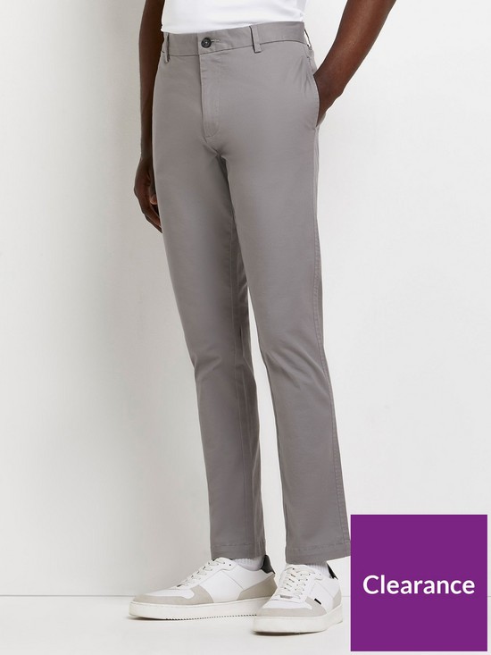 front image of river-island-smart-skinny-chino