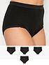  image of long-tall-sally-4-pack-cotton-stretch-full-briefs