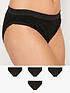  image of long-tall-sally-4-pack-cotton-stretch-high-leg-briefs