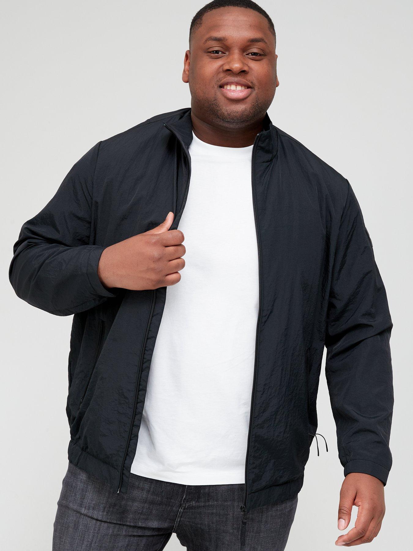 plus size nylon jackets