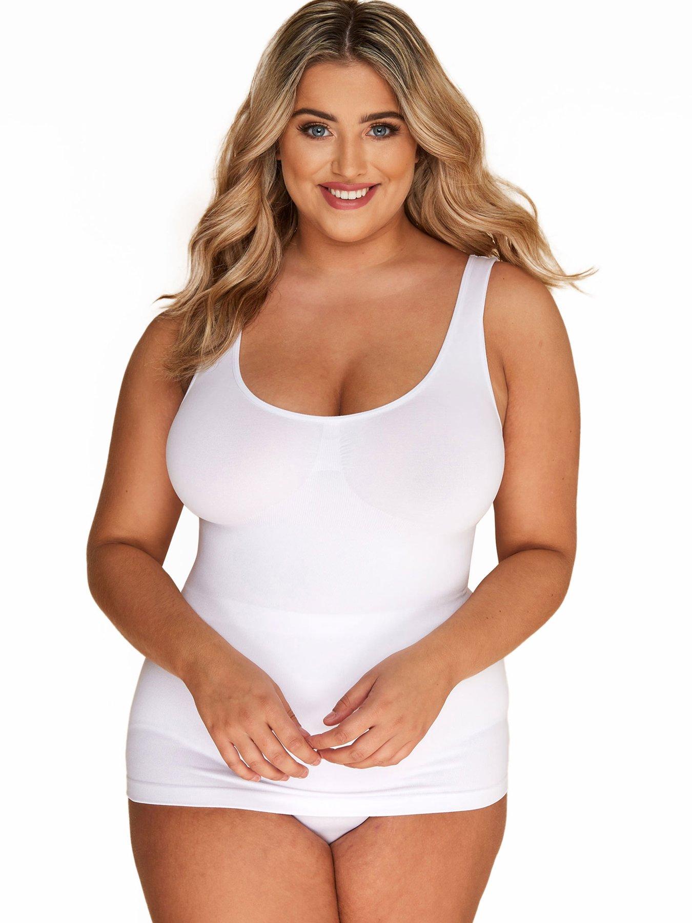 undefined Seamless Control Vest - White