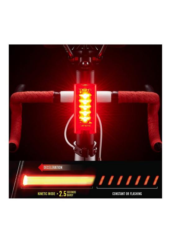 stillFront image of cateye-cycle-tight-kinetic-rear-light