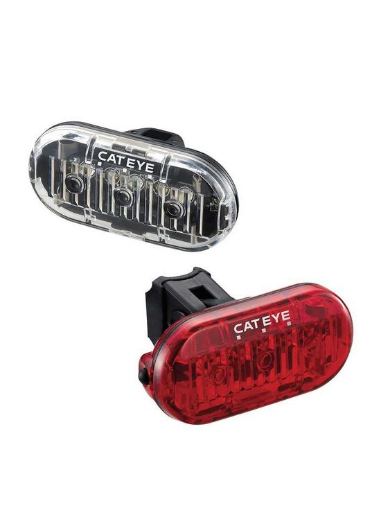 front image of cateye-omni-3-fr-cycle-light-set