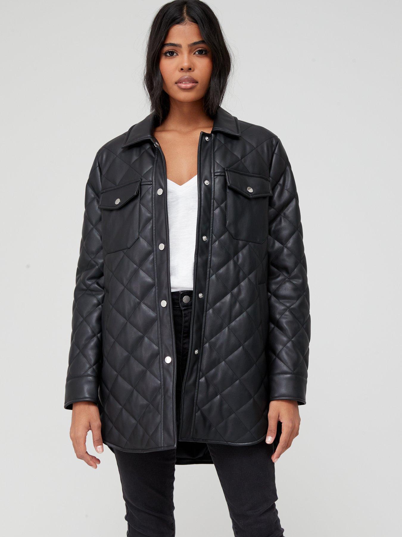 Womens Leather Jackets | Littlewoods.com