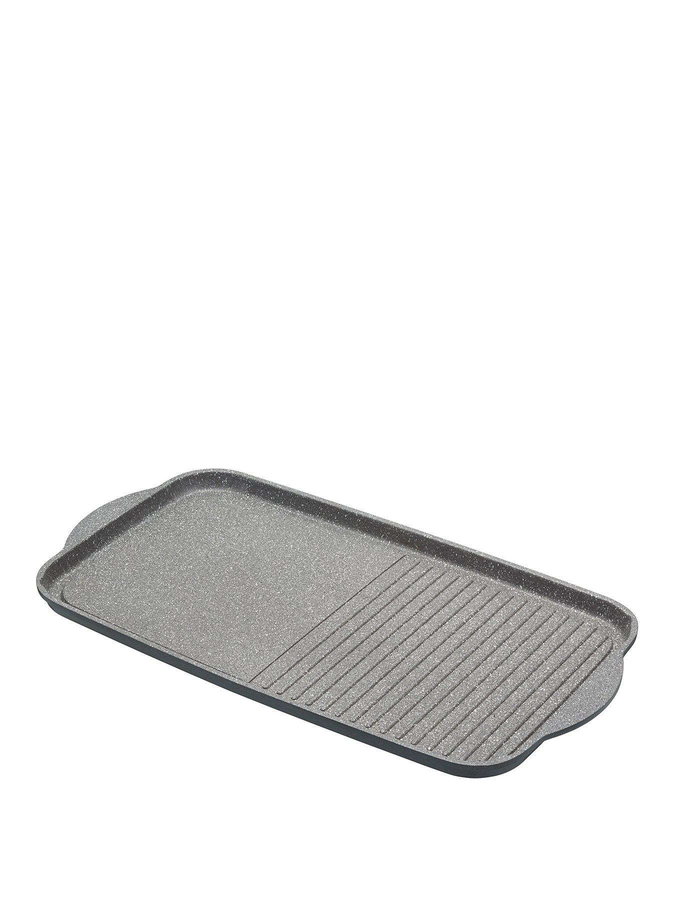 Image 1 of 5 of MasterClass Cast Aluminium Non-Stick Dual Griddle Plate