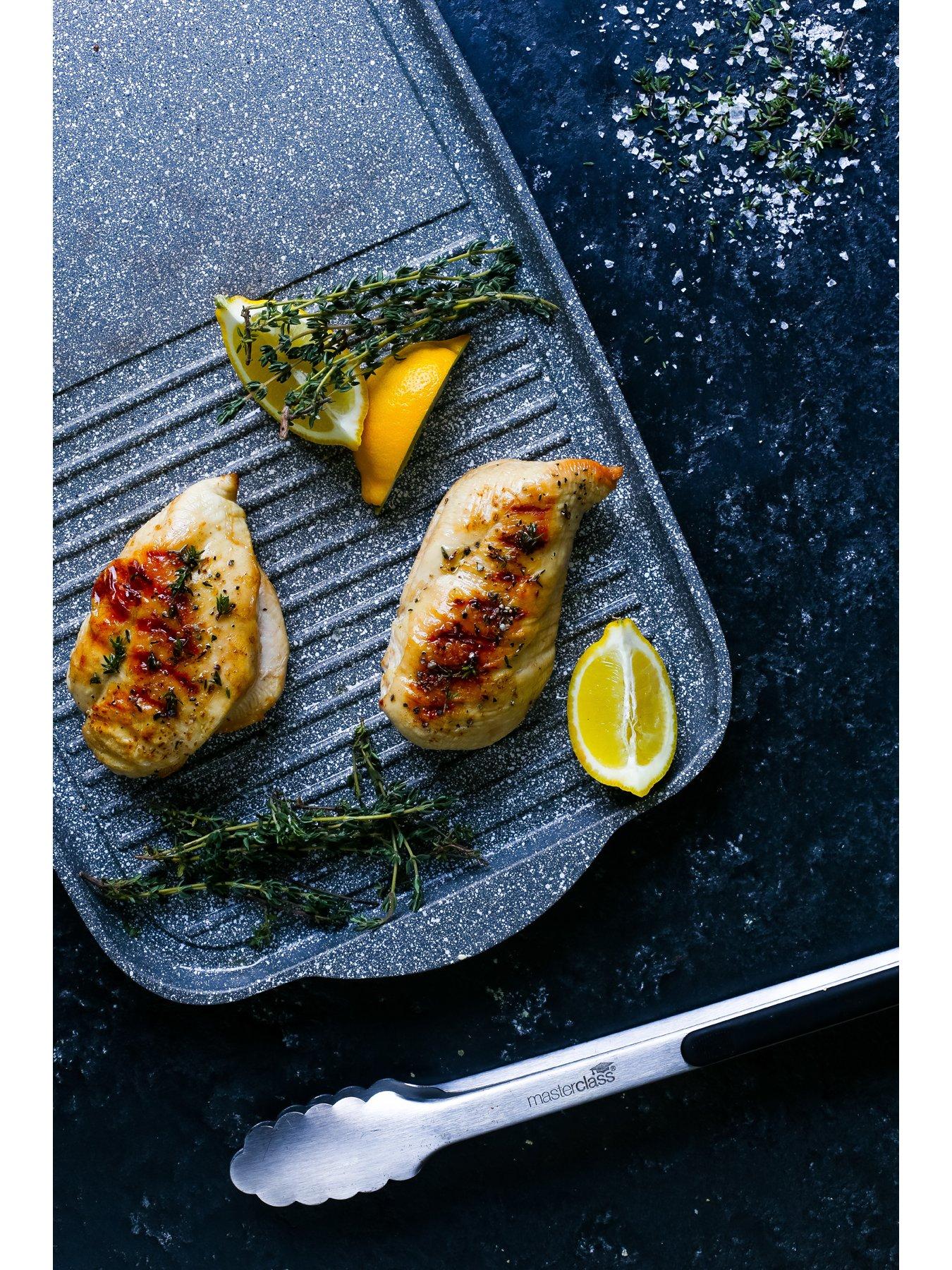 Image 4 of 5 of MasterClass Cast Aluminium Non-Stick Dual Griddle Plate