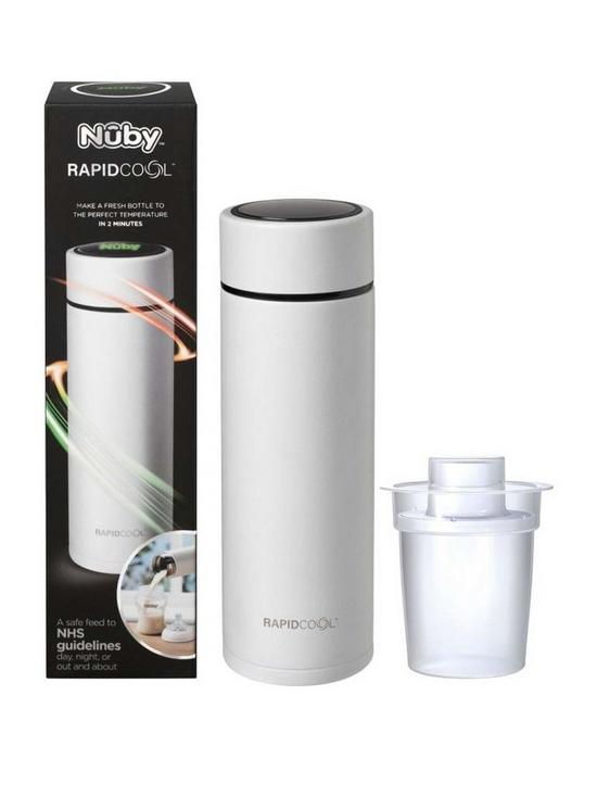 front image of nuby-rapidcool-flask